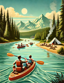 На байдарке - Феликс Квадригин - Лучшие аудиокниги слушать онлайн бесплатно Новые аудиокниги mp3 (мп3) на сайте mp3-knigi-audio.com