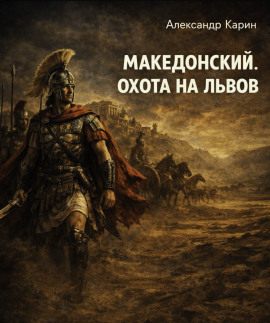 Македонский. Охота на львов -                   Александр Карин - Лучшие аудиокниги слушать онлайн бесплатно Новые аудиокниги mp3 (мп3) на сайте mp3-knigi-audio.com