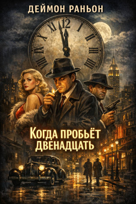 Когда пробьёт двенадцать -                   Деймон Раньон - Лучшие аудиокниги слушать онлайн бесплатно Новые аудиокниги mp3 (мп3) на сайте mp3-knigi-audio.com
