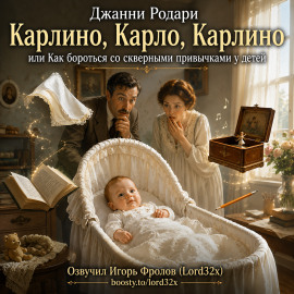 Карлино, Карло, Карлино, или Как бороться со скверными привычками у детей - Джанни Родари - Лучшие аудиокниги слушать онлайн бесплатно Новые аудиокниги mp3 (мп3) на сайте mp3-knigi-audio.com