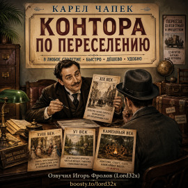 Контора по переселению - Карел Чапек - Лучшие аудиокниги слушать онлайн бесплатно Новые аудиокниги mp3 (мп3) на сайте mp3-knigi-audio.com